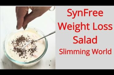 Slimming World Yogurt Salad Synfree Weightloss Snack Recipe | Quick & Easy
