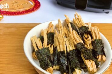 Air Fried Cuttlefish Snack with the Aztech 5.5L AirCook Air Fryer AAF7630