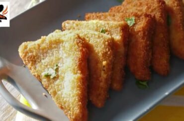 Potato Triangles Breakfast | potato sandwich | potato Easy Breakfast