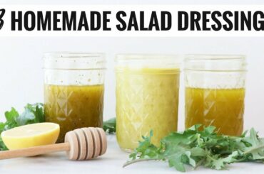 Easy, Healthy Homemade Salad Dressings: 3 WAYS | Gluten-Free, Dairy-Free | Healthy Grocery Girl
