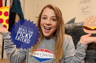3 HEALTHY Meals for PICKY EATERS! Burgers, Pizza, and Mac and Cheese FEATURED!