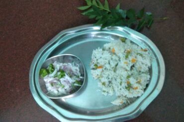 coconut milk pulao/ rice recipe /South Indian recipe/healthy recipe/thengai Paal sadam in Hindi