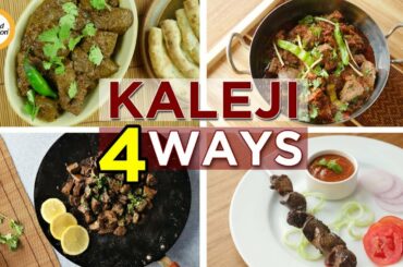 Kaleji 4 Ways Eid Special recipes By Food Fusion