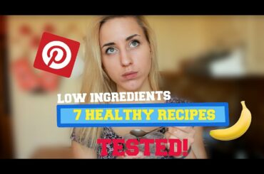 LOW INGREDIENTS RECIPES | HEALTHY PINTEREST RECIPES TESTED