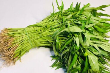 Yummy stir fry Fermented soybean and Morning glory with pork - Healthy Food