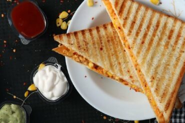 Chicken Cheese Grllied Sandwich | School Lunch Recipe  | اردو / हिंदी