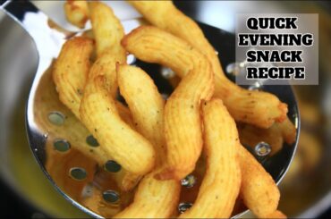 A must try evening snack/10 mins snack using potatoes/potato churros