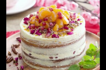 Mandarin Orange Almond Cake | CNY | Panasonic Cooking Recipe