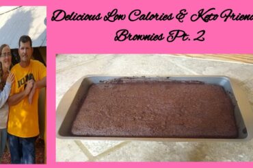 Low Calories & Keto friendly Brownies with a pinch of coconut | Super Bowl Snack Part 2 Ep.13