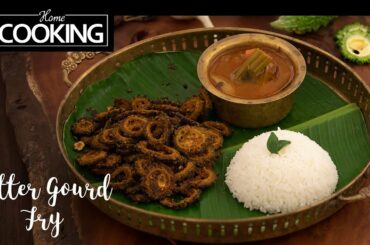 Bitter Gourd Fry | Healthy Recipes