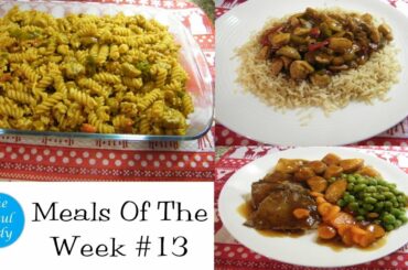 Meals Of The Week #13 What's for Dinner | What's for Tea | Weekly Meal Ideas | UK Couple Family of 2