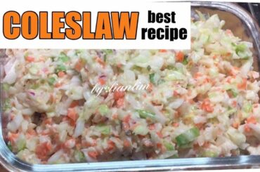 COLESLAW ORIGINAL RECIPE/ THE BEST HEALTHY COLESLAW KFC STYLE JAPAN 🇯🇵
