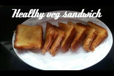 Healthy veg sandwich with brain booster vallarai keerai episode-2