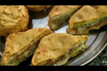 हलवाई जैसा ब्रेड पकोड़ा ||Stuffed Bread Pakoda|| Bread Pakoda|| In Healthy Way With Simple Ingredien