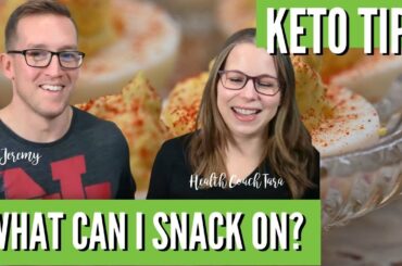 What Foods Are Keto Friendly For Snacks? | With Health Coach Tara & Jeremy | Keto Q&A
