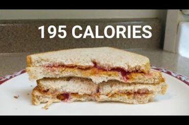 Weight loss Peanut Butter Jelly Sandwich