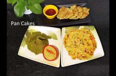 Healthy diet for kids |Breakfast/tiffin ideas |cook in 10 mins|No oil cooking| Pan cakes @Foddie Dil