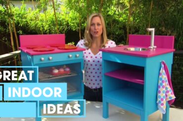 How To Build A Kids' Toy Cooktop | Indoor | Great Home Ideas