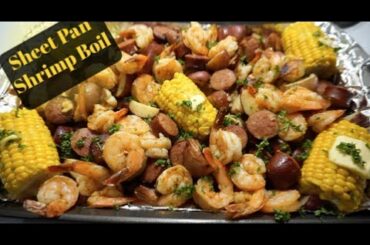 Sheet Pan Shrimp Boil | ONE PAN DINNER IDEAS  | SEAFOOD RECIPES