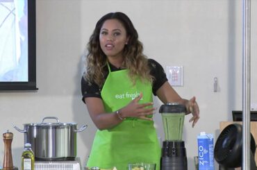 Green Breakfast Smoothie from Ayesha Curry- Kaiser Permanente