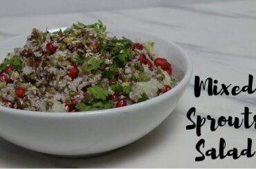 SPROUTS SALAD RECIPE | DIET RECIPE | HEALTHY DINNER RECIPE | WEIGHT LOSS RECIPE | NALLA SUVAI