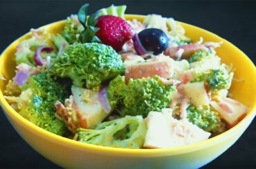 Broccoli Salad | ब्रोक्कोली सलाद | Healthy Recipes |Bajara Foodie