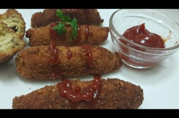 Easy Crispy Evening Snank/Healthy Evening Snack/Egg Fingers Recipe in Tamil