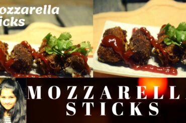 Mozzarella sticks recipe| how to make mozzarella sticks  at home | great snacks for home .. must try