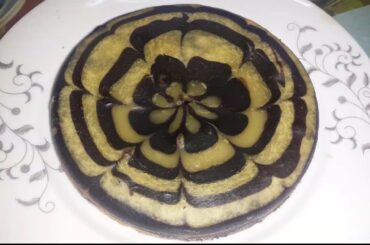 চুলায় তৈরী জেব্রা কেক।|Zebra Cake Recipe||Healthy food studio