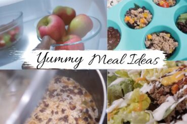BLACK BEAN MEAL IDEAS | ALDI HAUL | SELF CARE TIPS