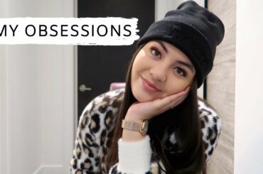 MY CURRENT OBSESSIONS! + My matcha smoothie recipe!
