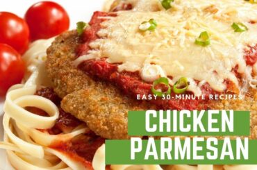 Quick and Easy Recipe for Light Chicken Parmesan | Healthy Life Side
