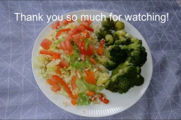 Couscous Veggie Salad (ENG+ARA recipe)