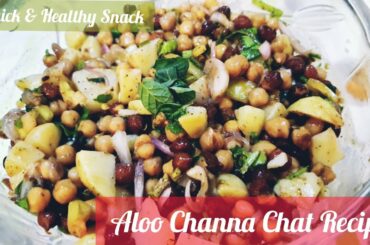 ONLY 2 Steps and Special Healthy Snack Channa Chat Ready | Cook with Maina #Healthy #Snack