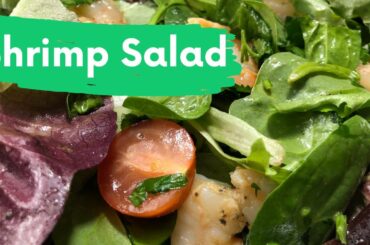 Healthy Shrimp Salad | Салат с Креветками | Safiya's Kitchen Diary