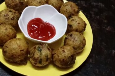 Potato ball healthy food