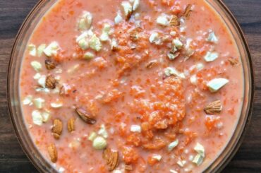 Carrot Kheer Recipe | Gajar Kheer Recipe Video