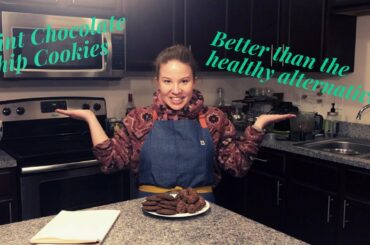 Mint Chocolate Chip Cookies || Healthy vs Unhealthy Snack Series