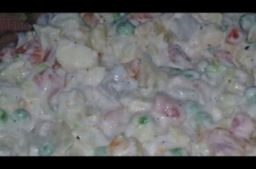 Russian Salad Recipe - Healthy Salad Recipe - Salad Recipe by hamara kitchen