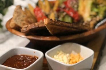 Healthy Fried Vegetable Sunflower Seed Salad