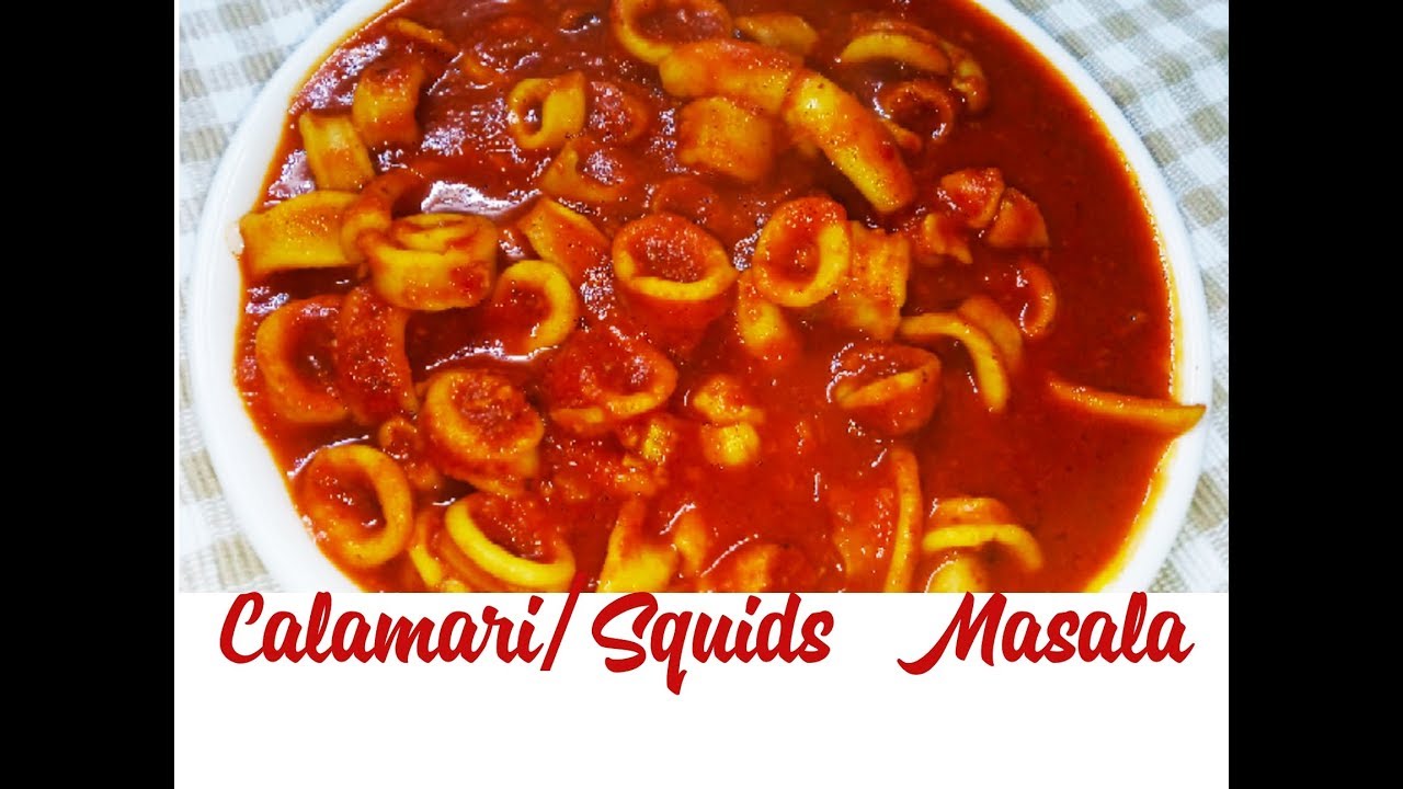 Squids masala | calamari recipe | Kanava fish tamil | goan squid ambot tik | Calamari masala fry Squids masala | calamari recipe | Kanava fish tamil | goan squid ambot tik | Calamari masala fry