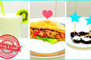 DIY healthy & yummy SNACKS under 100 calories!?(Cheap & easy)