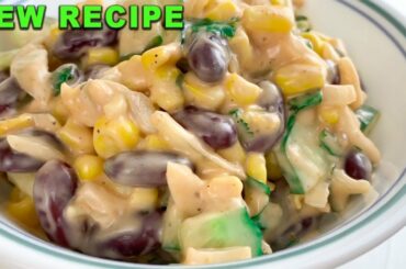 New Dawat Special 5 Minute Salad Recipe - Mexican Street Style Salad by (HUMA IN THE KITCHEN)