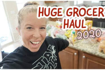 HUGE HEALTHY GROCERY HAUL || HEALTHY MEAL IDEAS 2020 || MEAL PLANNING  | Lauryn's Life and Chaos