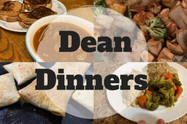 What’s For Dinner || DEAN DINNERS || Delicious Week Of Meals