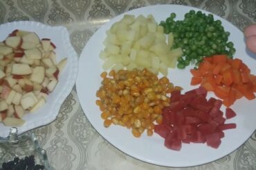 Russian Salad Recipe | Healthy Salad Recipe | Super Hit Russian Salad Easy Party.