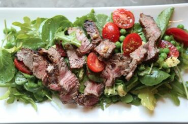 Grilled Steak Salad recipe by SAM THE COOKING GUY