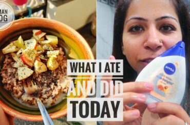 What I Eat In A Day for Weight Loss | Oats Recipe | Skin Care Routine | Suman Sunshine Secrets VLog