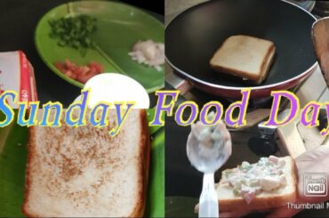 Easy pizzy sandwich recipe (for non cooks) | Sunday Food Day | Livelifestylelife
