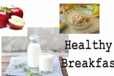 Healthy Breakfast:  Healthy Apple Milk - Diet Recipe - Bap Beauty
